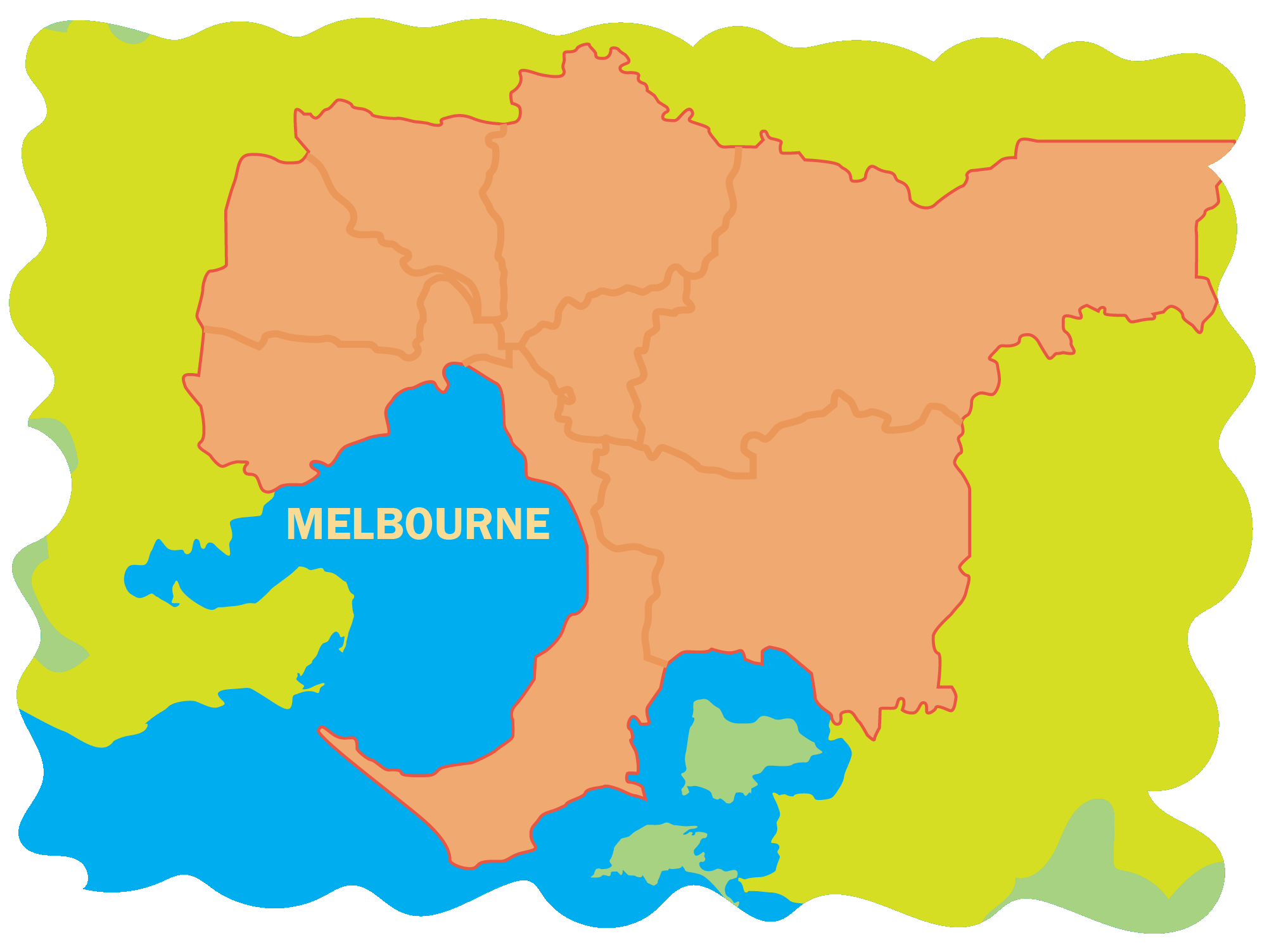 Melbourne Map