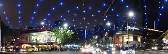 Mr Kotsiras: These lights herald the rejuvenation of Melbourne's historic Greek Precinct 