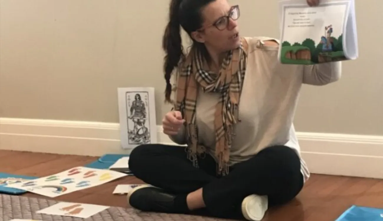 Toddlers in the Footsteps of Digenis Akritas Greek Community of Melbourne