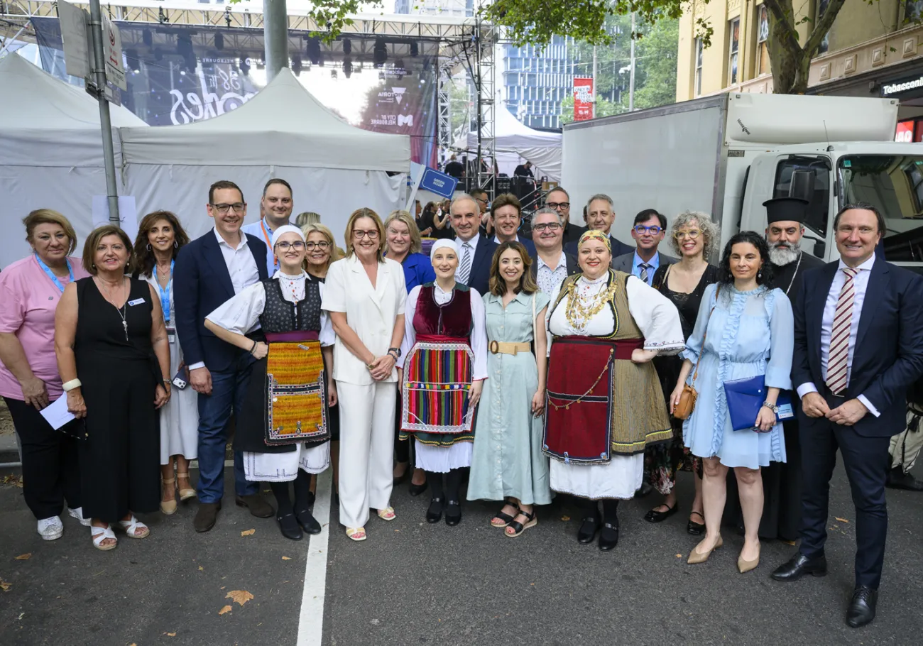 6 Labor Party GCM Board Consul of Greece in Victoria and Fr Harry Vezos