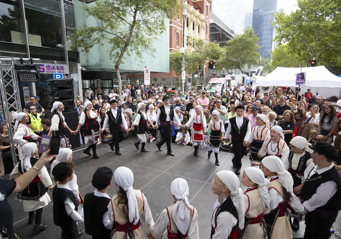 11 Dance Group on the AA Stage