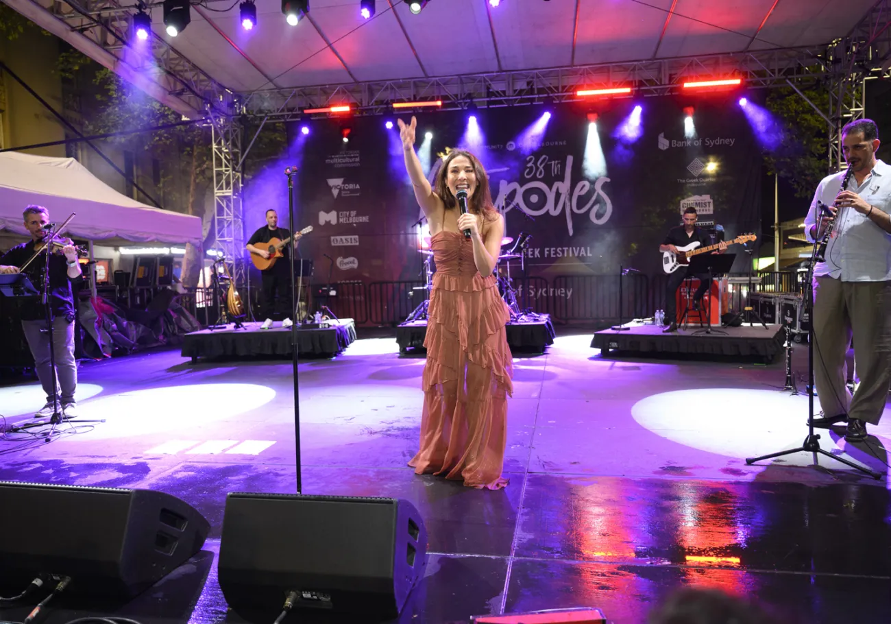 3 Konstantina Touni Performing on Sun 1 Mar on Bank of Sydney Stage