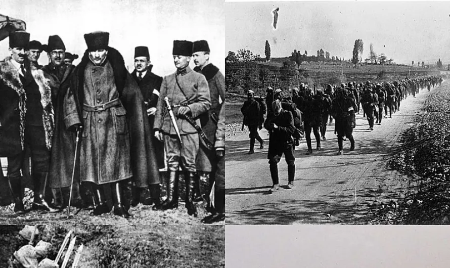 Greco Turkish War of 1919 1922 collage