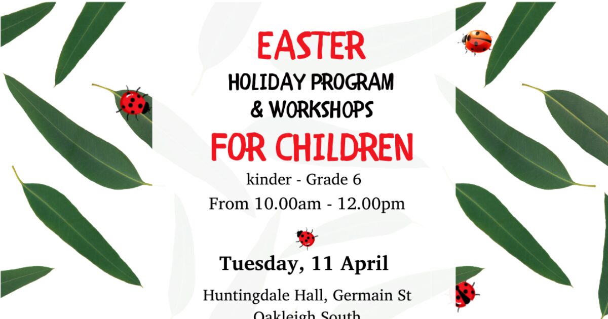 Easter Holiday Program & Workshops for Children | Greek Community of ...
